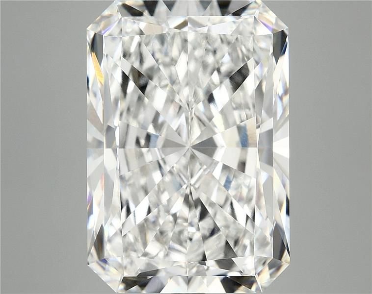 12.54ct F VVS2 Rare Carat Ideal Cut Radiant Lab Grown Diamond
