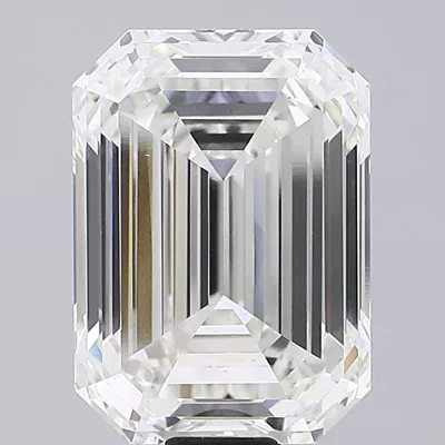 31.55ct H VS1 Excellent Cut Emerald Lab Grown Diamond