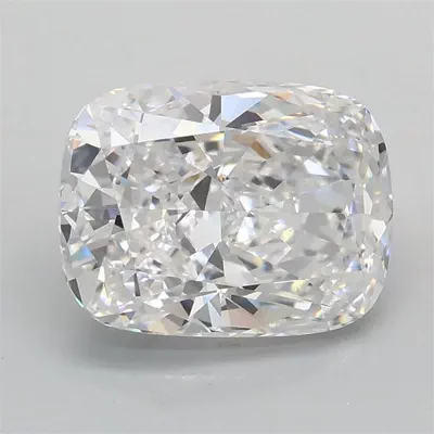 2.07ct D VVS2 Rare Carat Ideal Cut Cushion Lab Grown Diamond