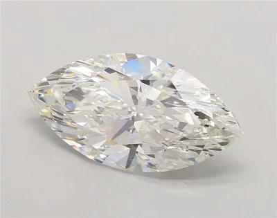 6.02ct G VVS2 Rare Carat Ideal Cut Marquise Lab Grown Diamond