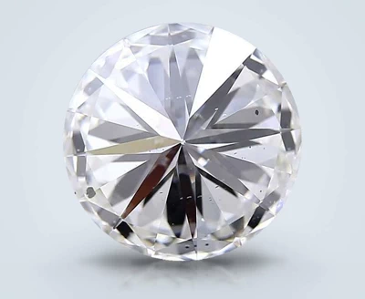 5.68ct G SI1 Excellent Cut Round Lab Grown Diamond