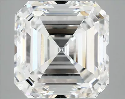 10.05ct E VS1 Excellent Cut Asscher Lab Grown Diamond