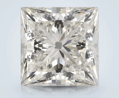 6.13ct H VS1 Rare Carat Ideal Cut Princess Lab Grown Diamond