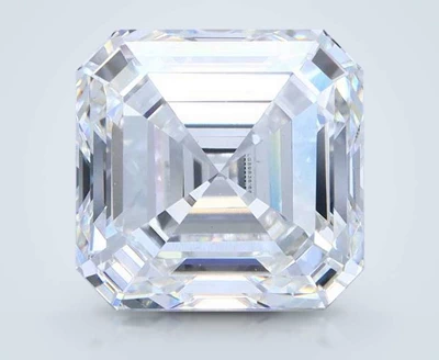 5.77ct F VS1 Excellent Cut Asscher Lab Grown Diamond