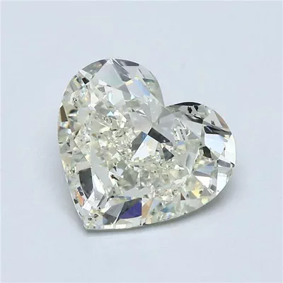 2.51ct K SI1 Good Cut Heart Diamond