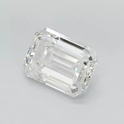 2.05ct G VS1 Rare Carat Ideal Cut Emerald Lab Grown Diamond