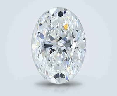 2.51ct G SI2 Rare Carat Ideal Cut Oval Diamond