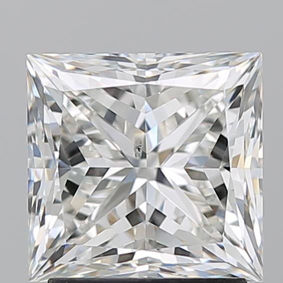 2.23ct H SI2 Rare Carat Ideal Cut Princess Diamond