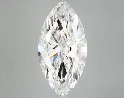 7.46ct F VS2 Rare Carat Ideal Cut Marquise Lab Grown Diamond