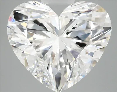 6.77ct E VS1 Rare Carat Ideal Cut Heart Lab Grown Diamond