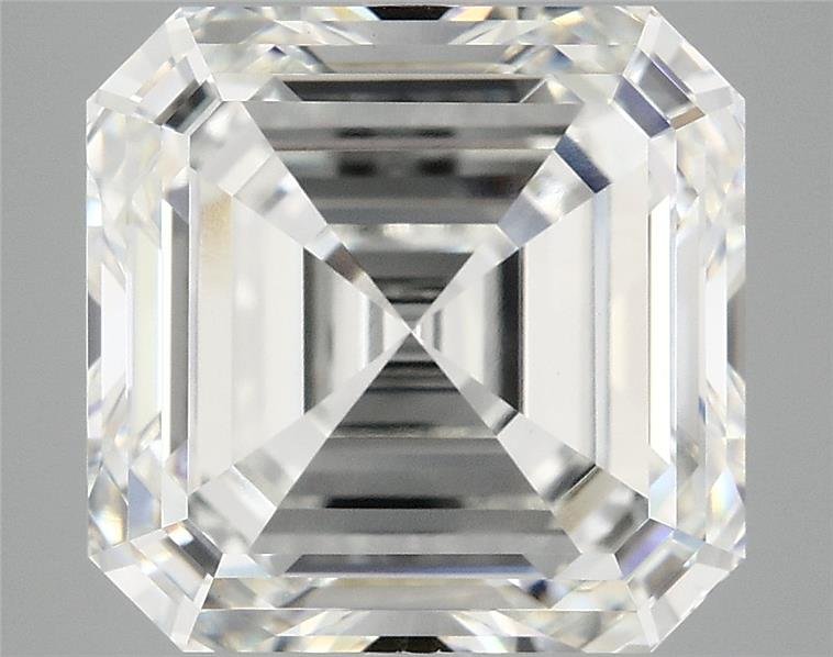 7.02ct F VVS2 Very Good Cut Asscher Lab Grown Diamond
