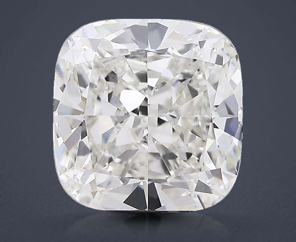 8.01ct H VS2 Very Good Cut Cushion Lab Grown Diamond