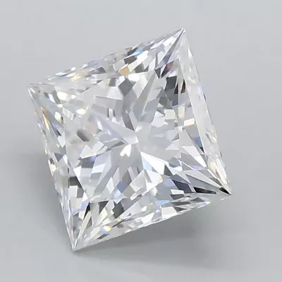 1.10ct D VS1 Rare Carat Ideal Cut Princess Lab Grown Diamond