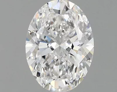 0.99ct E SI1 Rare Carat Ideal Cut Oval Lab Grown Diamond