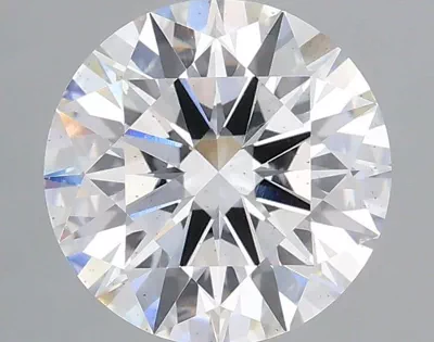2.22ct D SI1 Rare Carat Ideal Cut Round Lab Grown Diamond