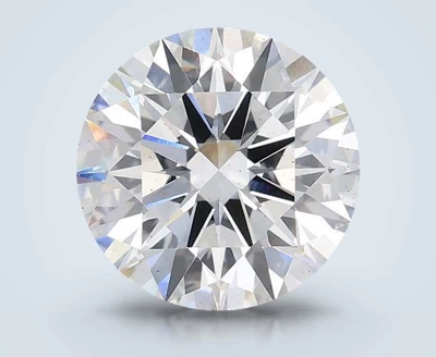 2.22ct D SI1 Rare Carat Ideal Cut Round Lab Grown Diamond