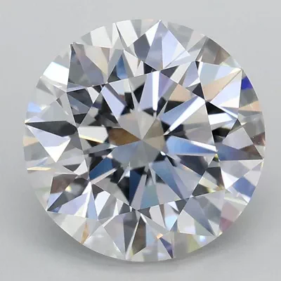 2.55ct D VS1 Rare Carat Ideal Cut Round Lab Grown Diamond