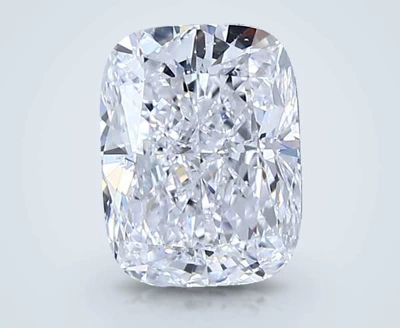 2.01ct D SI2 Rare Carat Ideal Cut Cushion Diamond