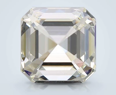 5.01ct K VS2 Rare Carat Ideal Cut Asscher Diamond