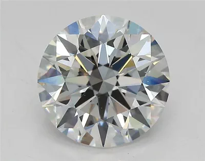 2.58ct E VVS2 Rare Carat Ideal Cut Round Lab Grown Diamond