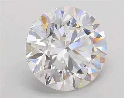 4.09ct D VS2 Rare Carat Ideal Cut Round Lab Grown Diamond