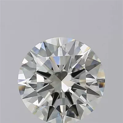 3.01ct K VS2 Rare Carat Ideal Cut Round Diamond
