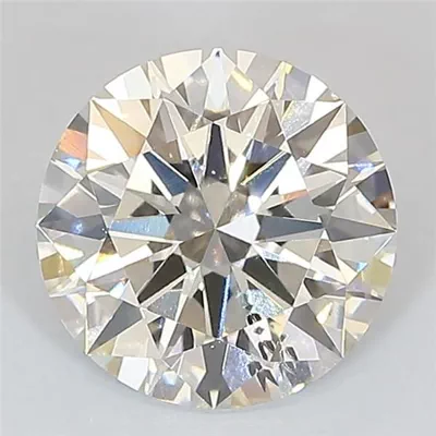 2.07ct I SI2 Excellent Cut Round Lab Grown Diamond
