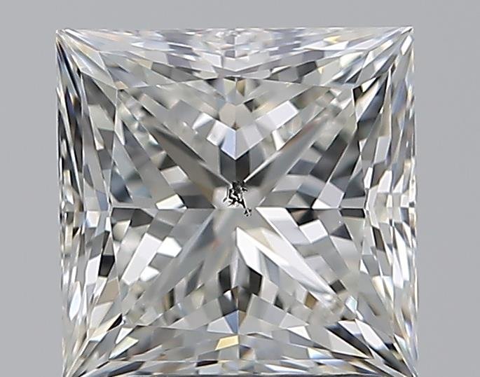 1.80ct H SI1 Rare Carat Ideal Cut Princess Diamond