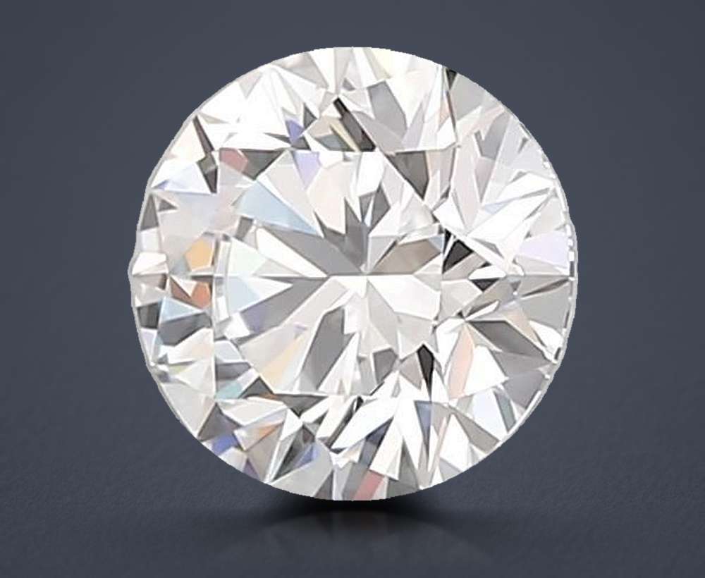 1.00ct E VS2 Rare Carat Ideal Cut Round Lab Grown Diamond