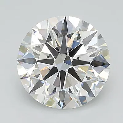 1.57ct E VVS2 Rare Carat Ideal Cut Round Lab Grown Diamond