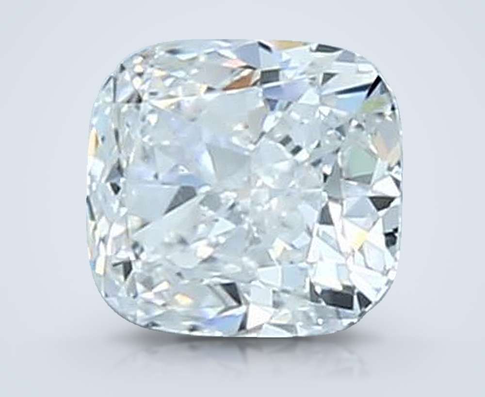 0.91ct F SI1 Very Good Cut Cushion Diamond