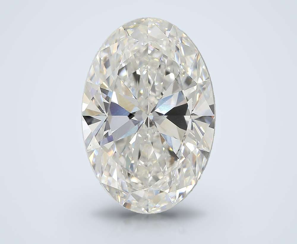 11.52ct F VVS2 Rare Carat Ideal Cut Oval Lab Grown Diamond