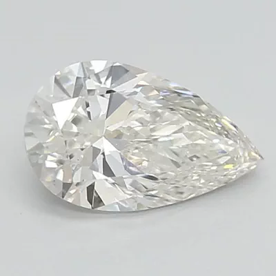 0.99ct E VS1 Rare Carat Ideal Cut Pear Lab Grown Diamond