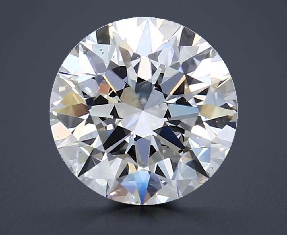 2.05ct I SI1 Rare Carat Ideal Cut Round Diamond