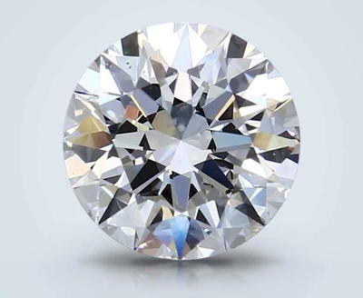 2.05ct I SI1 Rare Carat Ideal Cut Round Diamond