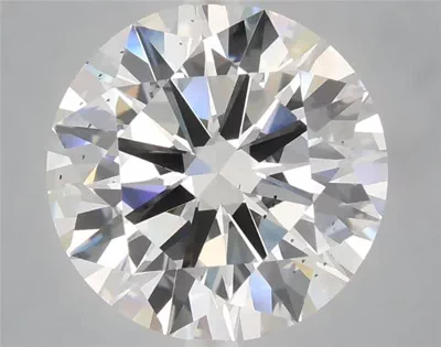 4.02ct E SI1 Excellent Cut Round Lab Grown Diamond