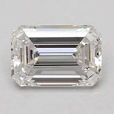 1.43ct E VVS2 Rare Carat Ideal Cut Emerald Lab Grown Diamond