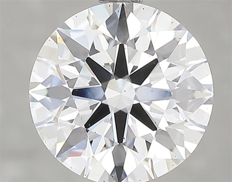 2.57ct E SI1 Rare Carat Ideal Cut Round Lab Grown Diamond