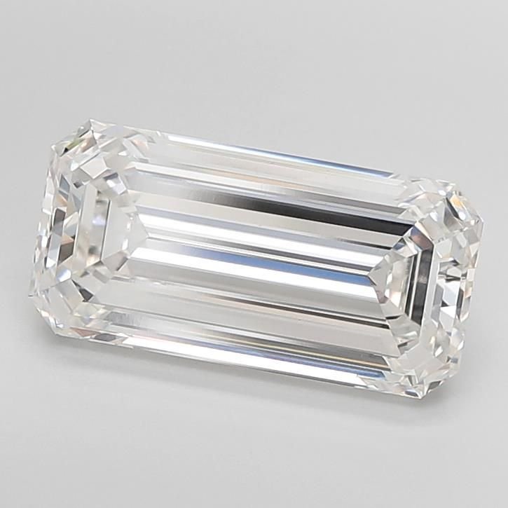9.26ct G VS1 Rare Carat Ideal Cut Emerald Lab Grown Diamond