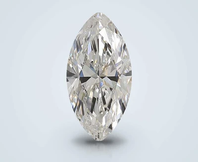 3.07ct F VS1 Rare Carat Ideal Cut Marquise Lab Grown Diamond