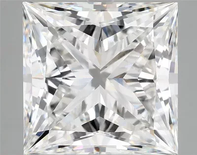 7.82ct E VVS2 Rare Carat Ideal Cut Princess Lab Grown Diamond