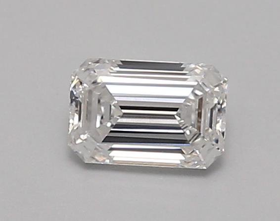 0.69ct D VVS2 Rare Carat Ideal Cut Emerald Lab Grown Diamond