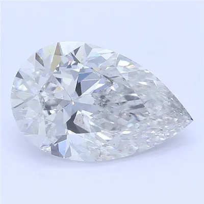 0.91ct G SI1 Rare Carat Ideal Cut Pear Lab Grown Diamond
