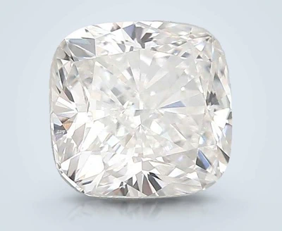3.28ct E VVS2 Rare Carat Ideal Cut Cushion Lab Grown Diamond