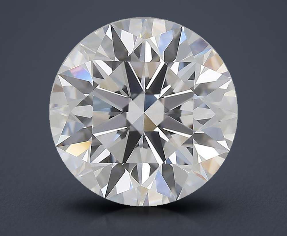 2.18ct D FL Rare Carat Ideal Cut Round Diamond
