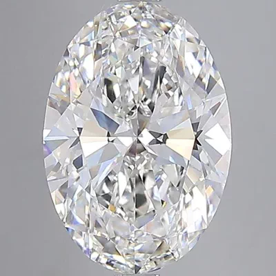11.01ct F VVS2 Rare Carat Ideal Cut Oval Lab Grown Diamond