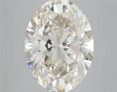 6.12ct H VS2 Very Good Cut Oval Lab Grown Diamond