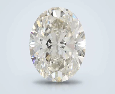 6.12ct H VS2 Rare Carat Ideal Cut Oval Lab Grown Diamond