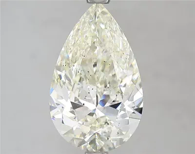 3.01ct J SI2 Very Good Cut Pear Diamond