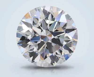 1.53ct D FL Rare Carat Ideal Cut Round Lab Grown Diamond